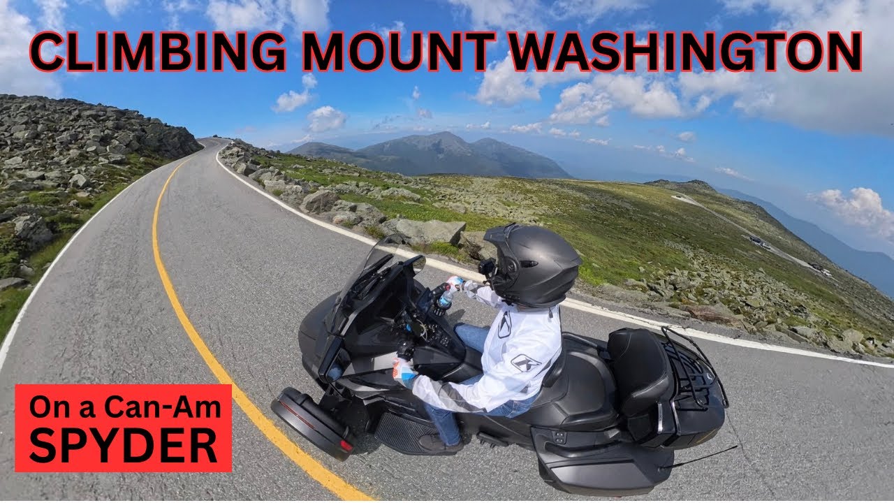 Mount Washington On a Can-Am Spyder