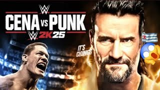 John Cena vs CM Punk 😱 Dream Match RETURNS! WWE 2K25 Who Wins?
