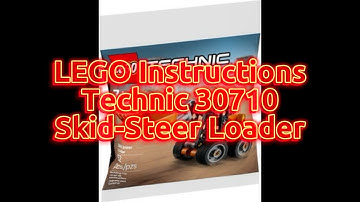 LEGO Instructions - 30710: LEGO Technic - Skid-Steer Loader