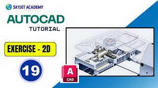 AUTOCAD-2D -Tutorial-Exercise-19|Autocad software course near me in coimbatore