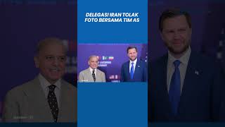 Delegasi Iran Tolak Mentah-Mentah Foto Bersama Tim AS di Swiss