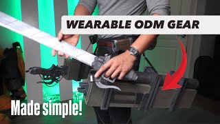 Attack on Titan Foam Cosplay: How to Wear ODM Gear