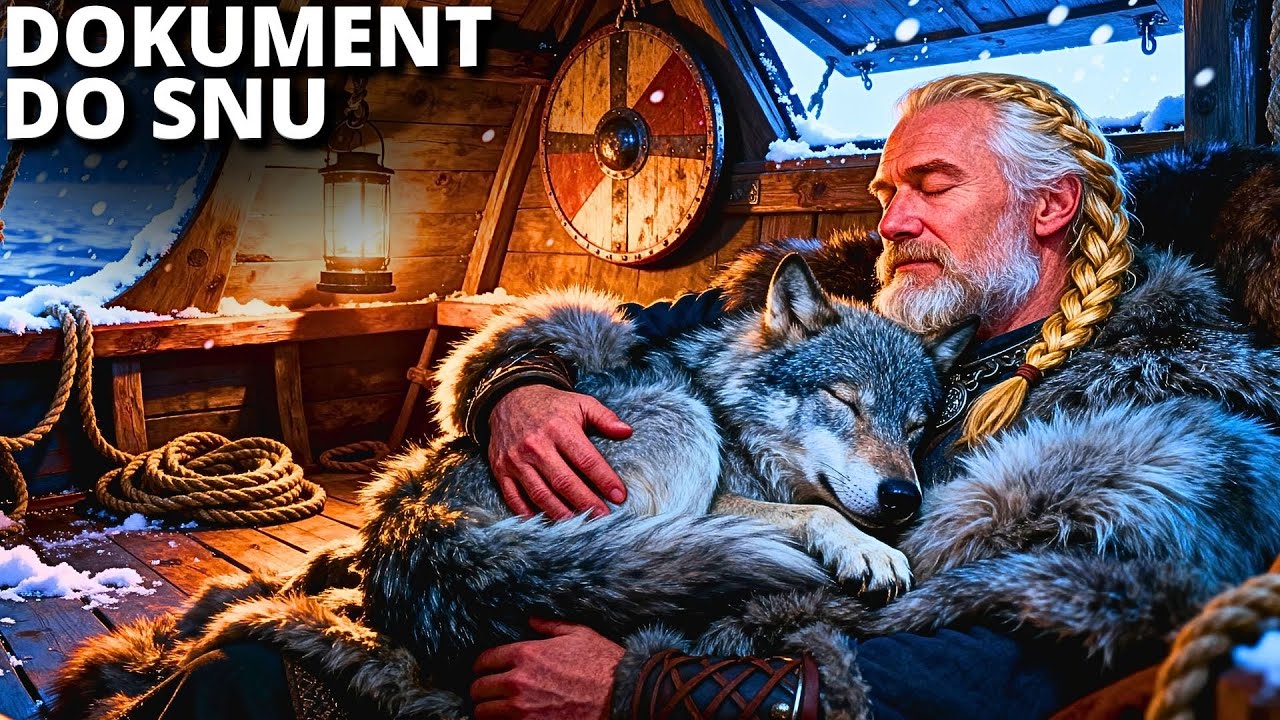 Jak Wikingowie Spali na Pokładzie Longshipów w Środku Zimy na Morzu? | Dokument do Snu