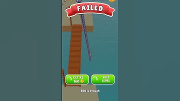 failed 🥺 Bridge race 😭