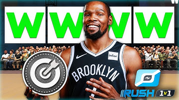THE BEST STRETCH FOUR BUILD TAKES OVER THE RUSH 1v1 EVENT IN NBA 2K21