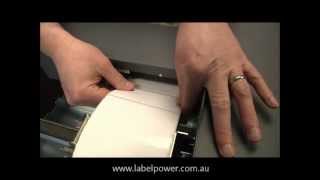 Primera LX900 - How to load clear or reflective labels by Label Power