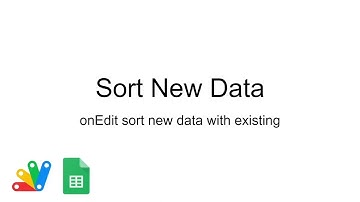 Sort Range When New Data Entered