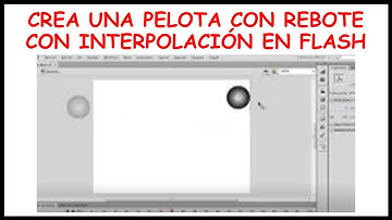 Pelota con rebote con guía de movimiento en Flash (EJERCICIO 39)