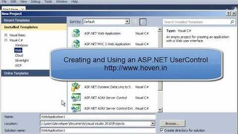 Walkthrough on UserControl in ASP.NET - Best ASP.NET Training by Professionals in Mohali