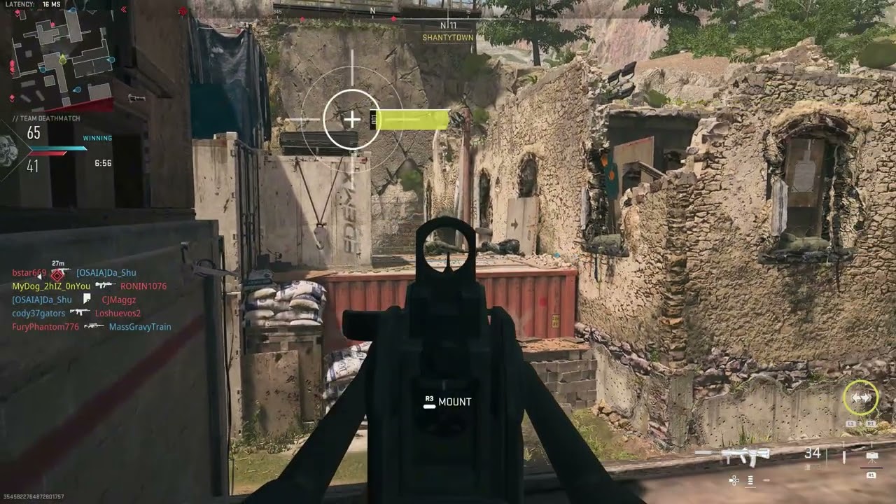 COD MW2 TDM Shoot House 28-1 professional Camping :)