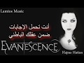 Understanding Evanescence إدراك أغنية للرائعة آمي لي لفرقة إيفانيسنس 