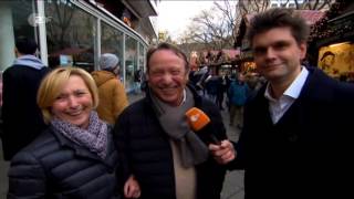Wie war Ihr 2016? Lutz van der Horst auf dem Weihnachtsmarkt