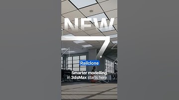 Create Office Ceilings in 3ds Max using RailClone
