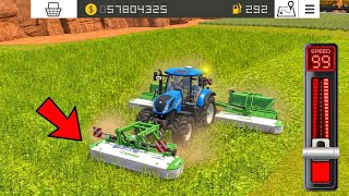 Fs 18 Check The Unlimited Speed with Grass Mower | Fs 18 Multiplayer | Farming Simulator 18 #fs18