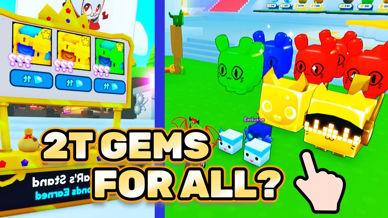 HOW I SPENT 2T GEMS In BOOTH Before Update CountDown in Pet Simulator X Roblox
