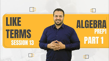 Like terms part 1/ prep 1 Algebra