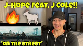 J-Hope 'on the street' (with J. Cole)' Official MV (REACTION!)