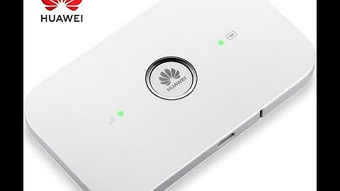 Huawei E5573 4g LTE router browser setup