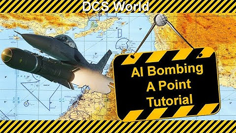 DCS World Mission Editor - AI Bombing a Point Tutorial