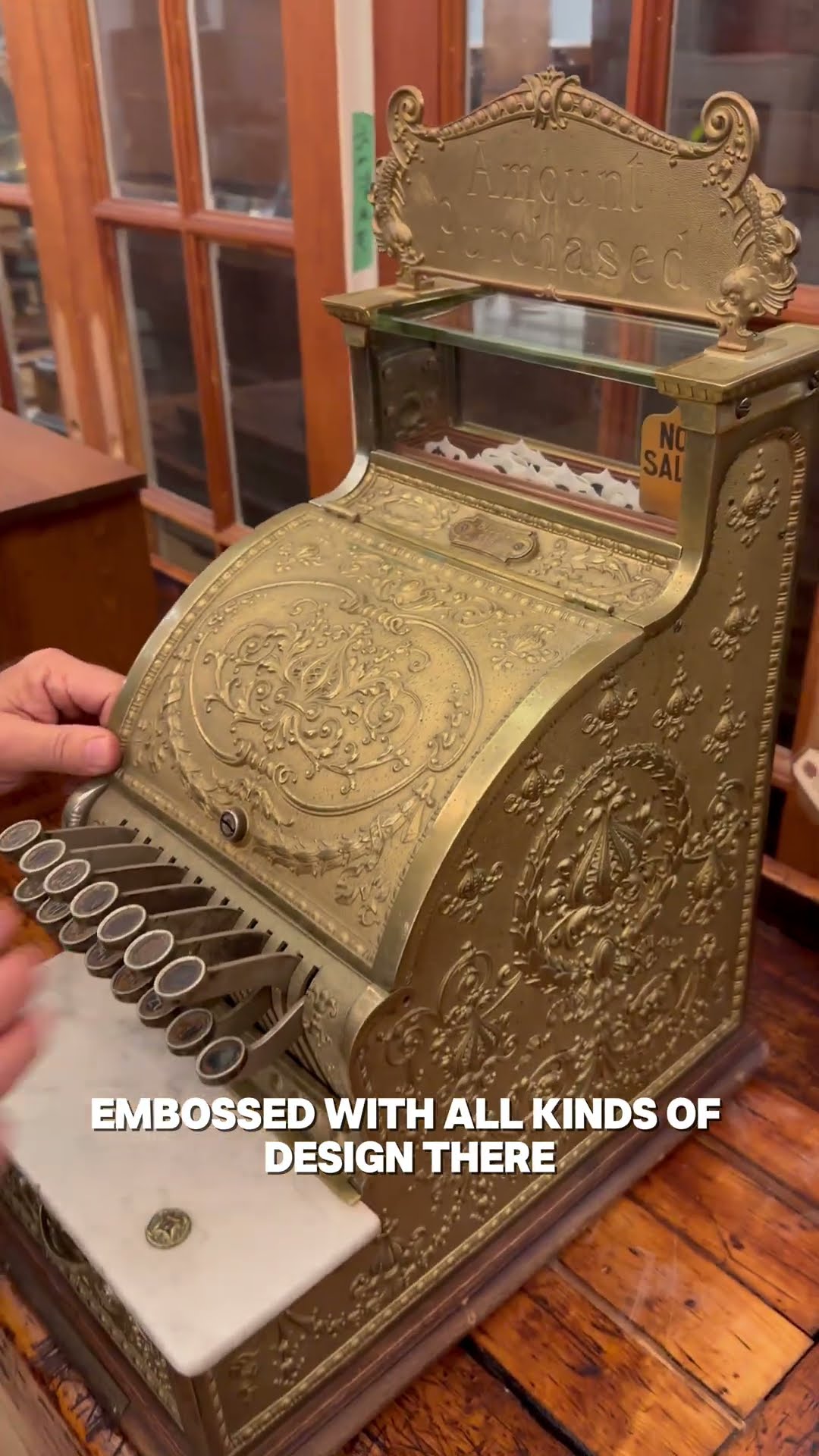 1905 National Cash Register Model 313 (212) 989-8814 to Inquire