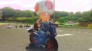 Mario Kart 8 (Wii U)  100% Walkthrough Part 3 Gameplay  50cc Shell Cup &50cc Banana Cup with Toad