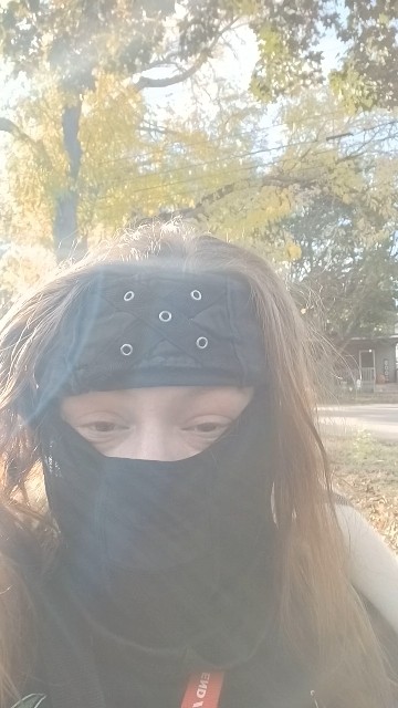 She's real. Suck it haters! #ninja #cosplay #haters #mask #masked #masks #ninjas