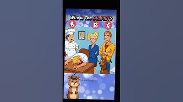 who is the culprit #riddlejourney #funny #commonsenseriddles #animated #quiz #riddles