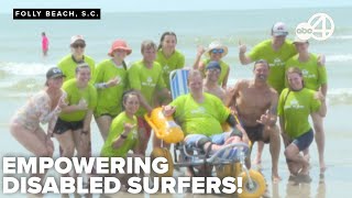 Wheels to Surf empowers disabled surfers, inspiring joy and resilience in Folly Beach