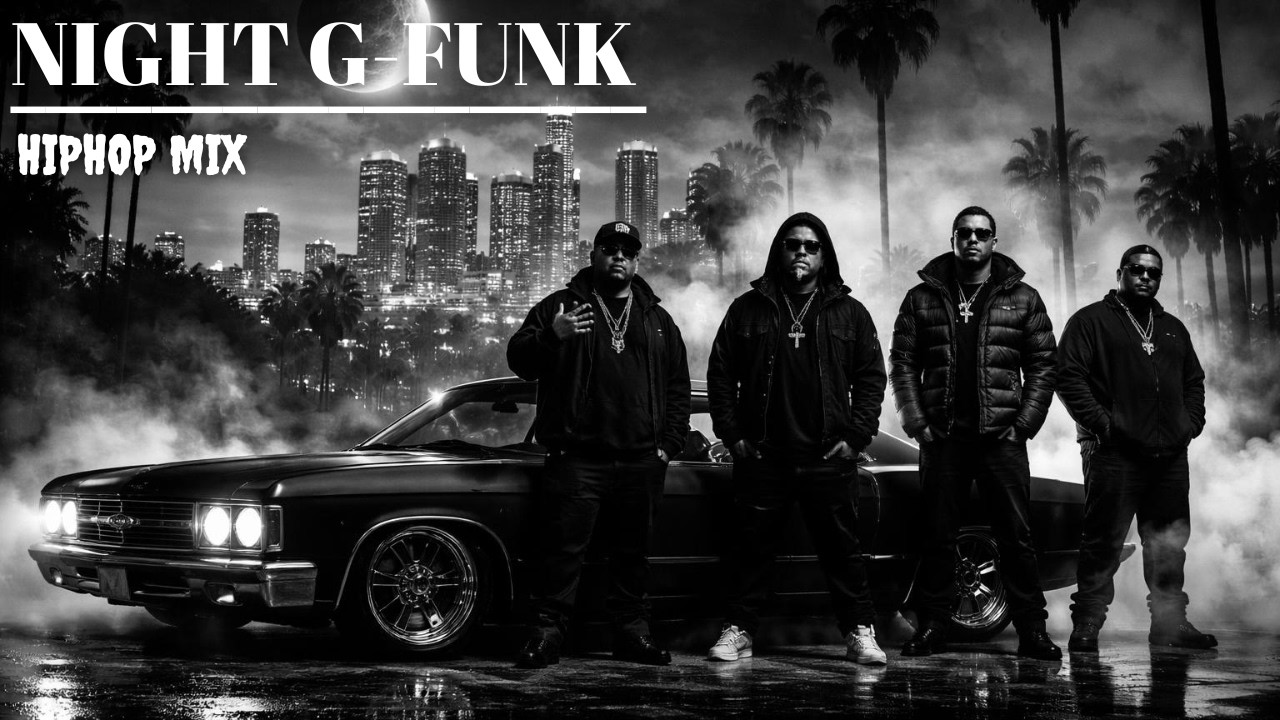 Night G-Funk 💯 90s West Coast Hip Hop | Dark Smooth Cali Night
