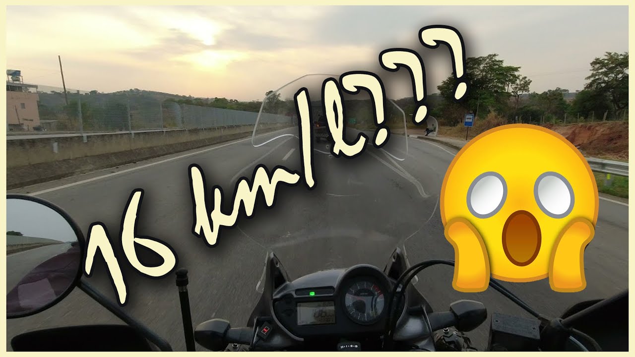 Viajei 567KM na HONDA TRANSALP