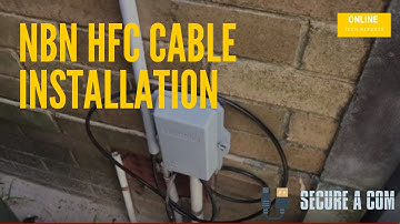NBN HFC CABLE INSTALLATION | Single Story Home in Sydney