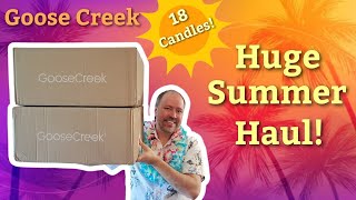 Goose Creek Huge Summer Candle Haul