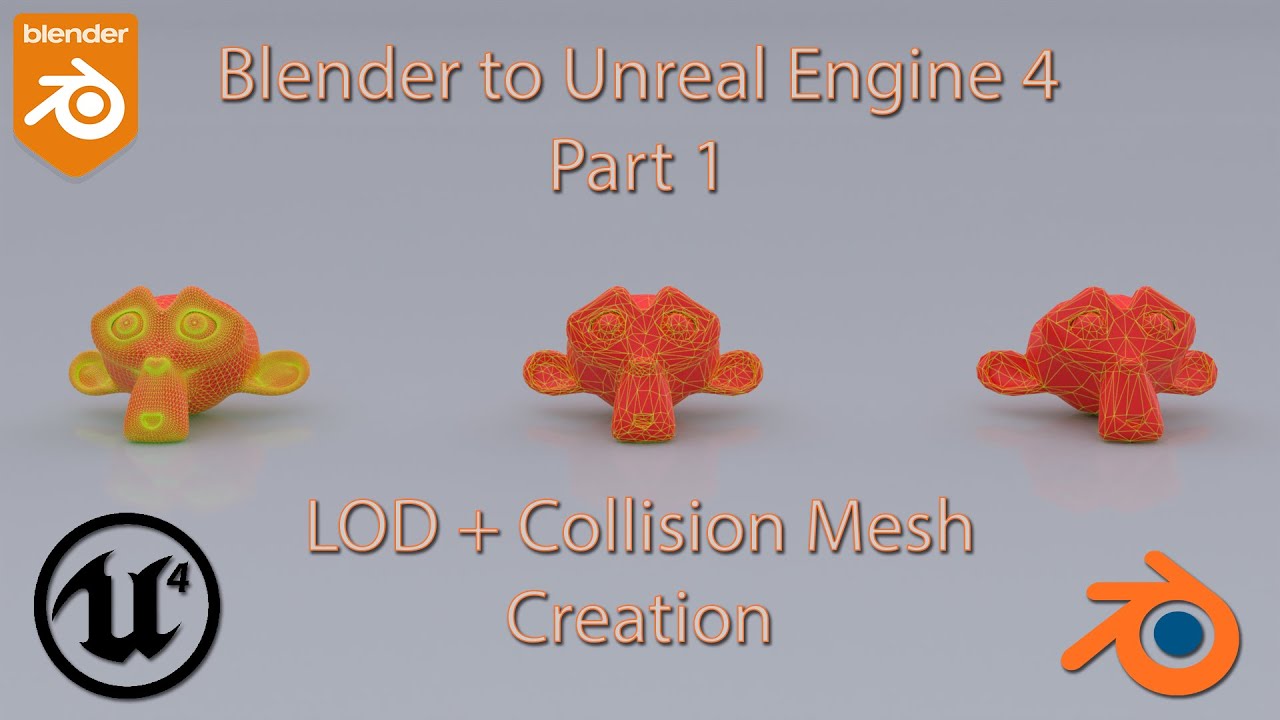 Blender to Unreal Engine 4 - Part 01 - YouTube