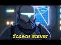 All commander scorch scenes  the clone wars the bad batch incomplete