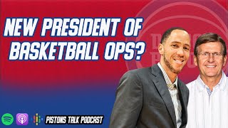 The next Detroit Pistons president of basketball ops? | Pistons Talk Podcast screenshot 1
