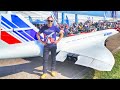 WORLDS LARGEST RC CONCORDE JET MODEL - 149KG 10 METERS ...