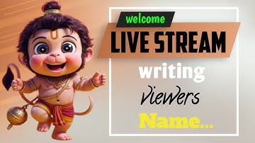 WRITING VIEWER NAME, COMMENT YOUR NAME? 💓