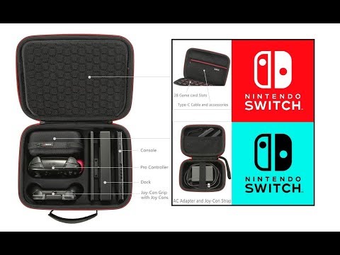 Nintendo Switch and accessories case by RLSOCO