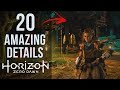 20 AMAZING Details in Horizon Zero Dawn