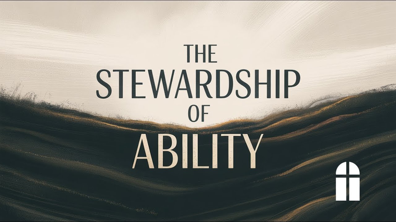 The Stewardship of Ability - Sunday PM 01/11/2026 - Pastor Bob Gray II