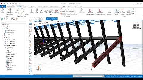 Design of a stadium with ProtaStructure Part 3.