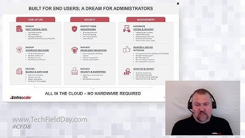 Infrascale Cloud Backup (ICB) Overview