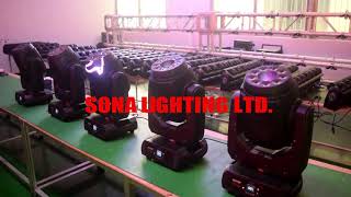 ILDA+DMX 5-8W RGB Animation Moving Head Lasers