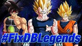 #FixDBLegends - My two cents [DB Legends]
