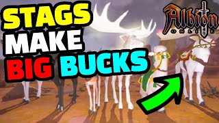 How to get RICH Raising STAGS in Albion Online