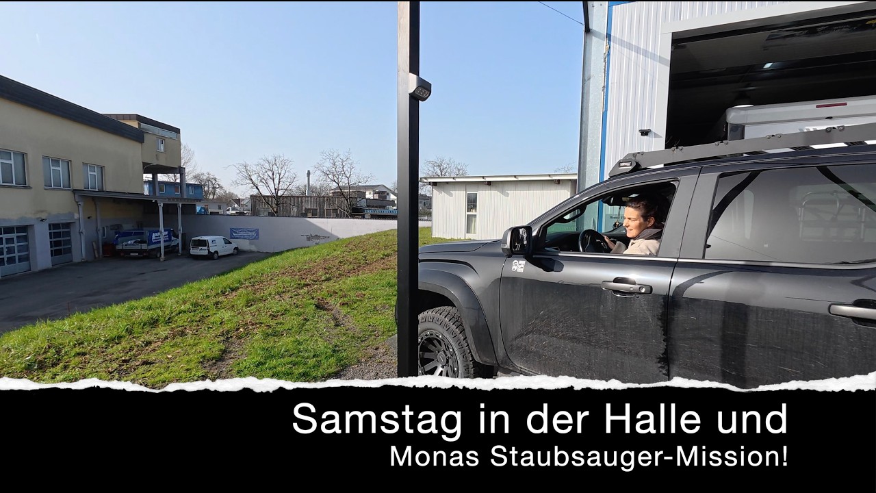 #241 Samstag in der Halle und Monas Staubsauger-Mission!
