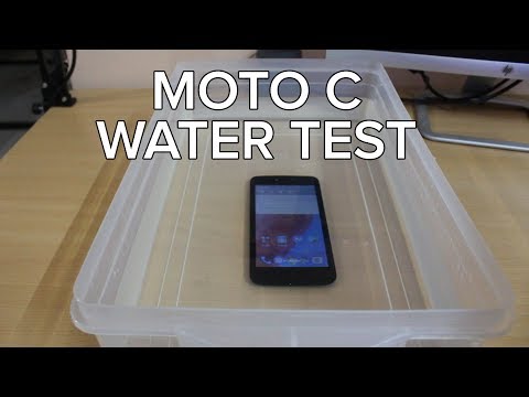 Moto C water test. Survived or failed?