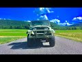 Jeep  Mercedes OM617 turbo diesel swap walk around