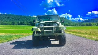 Jeep Mercedes Om617 Turbo Diesel Swap Walk Around