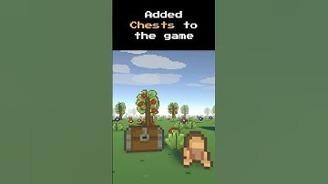 added chests to the game #3d #3dgamedevelopment #game #pixelart #pixelgame #indiegame